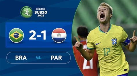 paraguay vs brasil sub 20